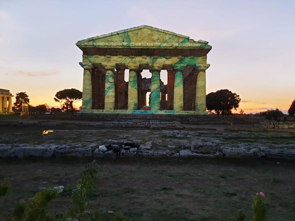B&B A Casa Della Nonna Paestum Ngoại thất bức ảnh